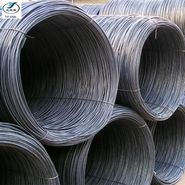 5.5mm SAE 1006 SAE 1008 Hot Rolled Iron Wire Rod