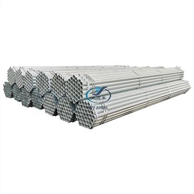 GALVANIZED STEEL TUBE PIPE GI 원활한 강관 블랙 스틸 튜브